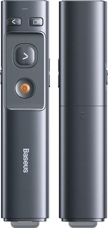 Лазерна указка Baseus Orange Dot Wireless Presenter (Red Laser) Grey (ACFYB-B0G)
