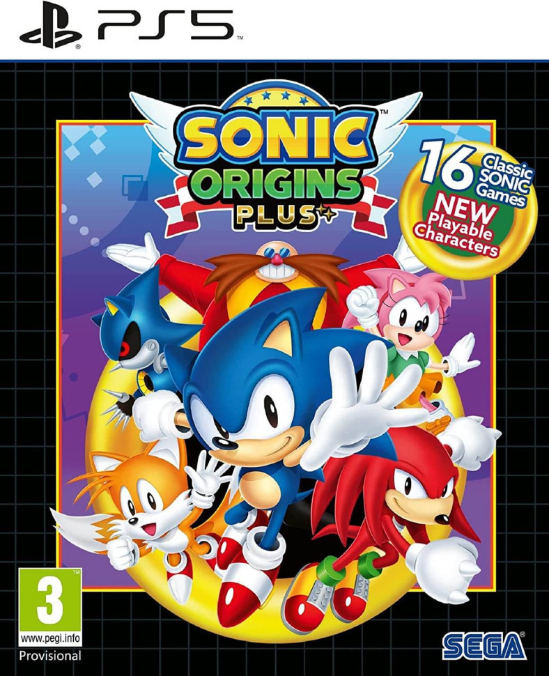 Гра Sonic Origins Plus (PS5) (російські субтитри)