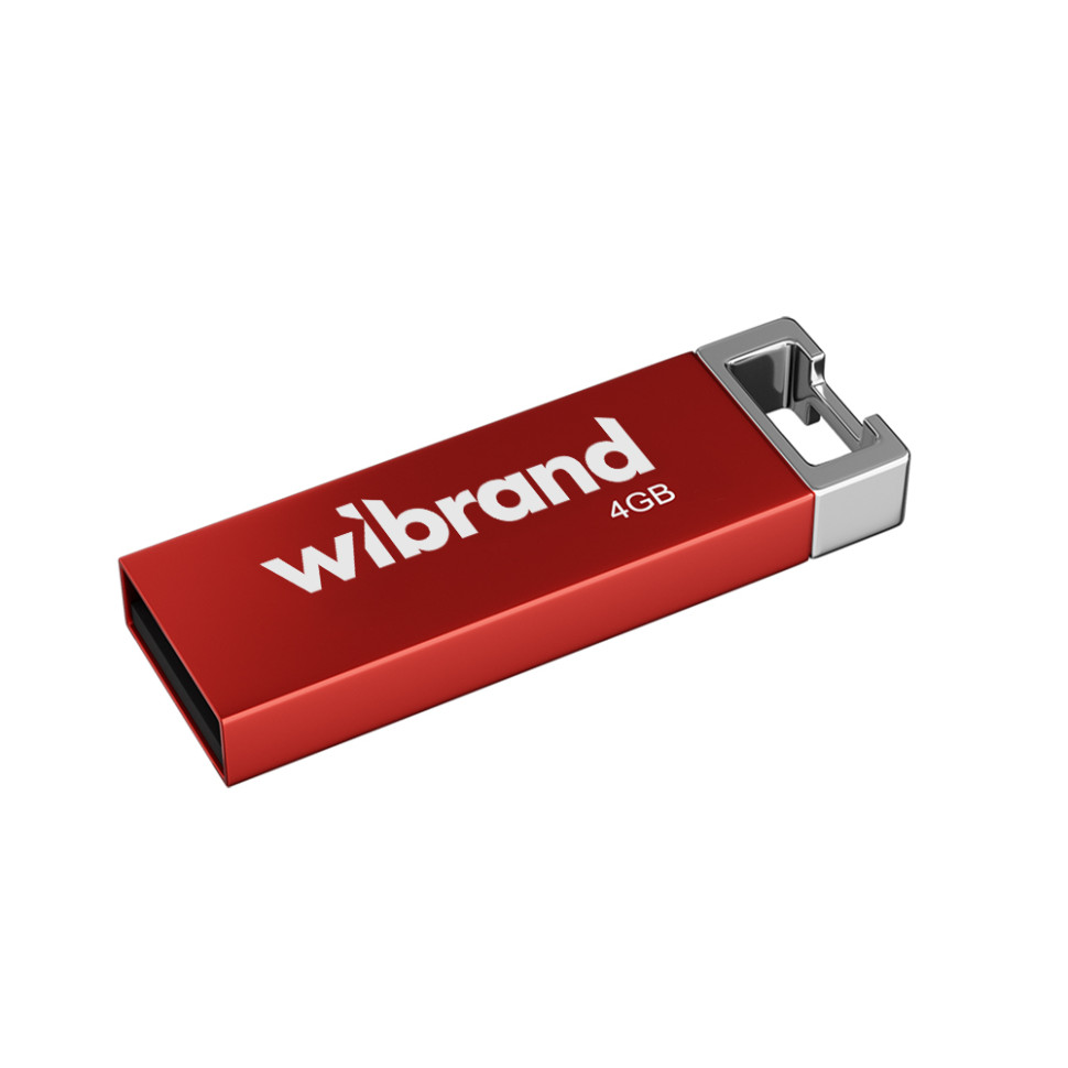Флеш-накопичувач Wibrand USB 2.0 Chameleon 4Gb Red (WI2.0/CH4U6R)