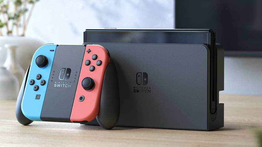 Nintendo Switch OLED (Neon Blue/Neon Red)