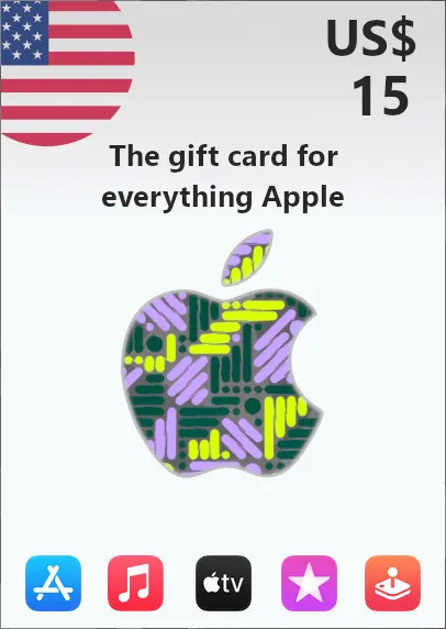 iTunes 15 USD | USA обліковий запис тільки (Ключ активації)