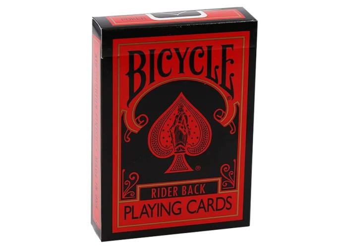 United States Playing Card Company Карти гральні Bicycle - Reverse (Red & Black) (ВР_КИРРБ)
