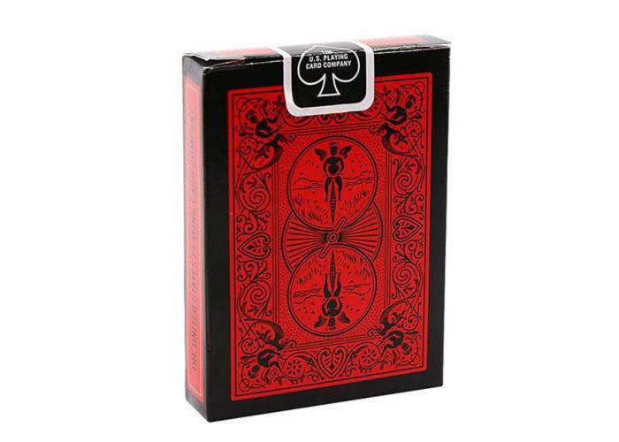 United States Playing Card Company Карти гральні Bicycle - Reverse (Red & Black) (ВР_КИРРБ)