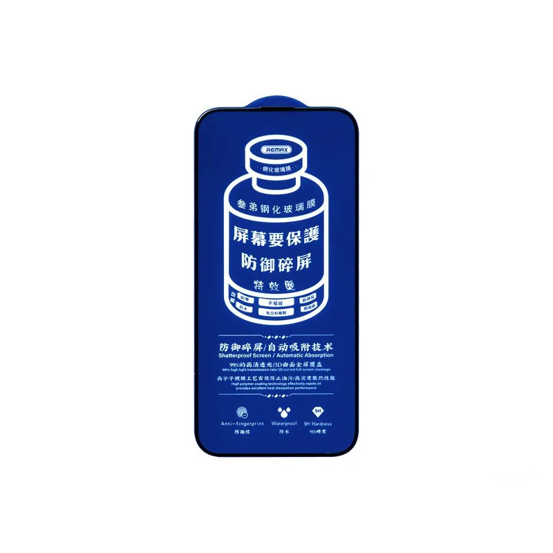 Захисне скло REMAX 3D Series Clear Tempered Glass Screen Protector GL-27 iPhone 15/16 Plus (6954851235224)