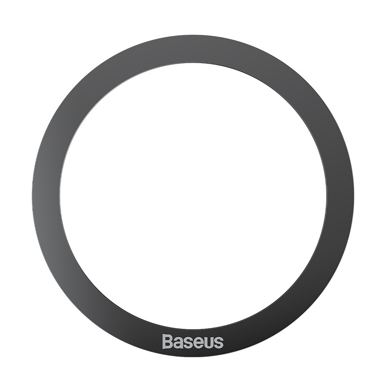 Пластина для магнітного тримача Baseus Halo Series Magnetic Metal Ring（2pcs/pack）Black (PCCH000001)