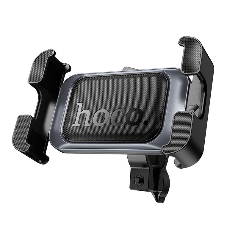 Автотримач для телефона HOCO H82 Vista bicycle Motorcycle Universal holder Black Metal Gray (6942007647922)