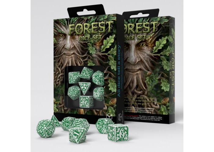 Набір кубиків Forest Dice Set: Tundra (7 шт.) (SFOR4G)