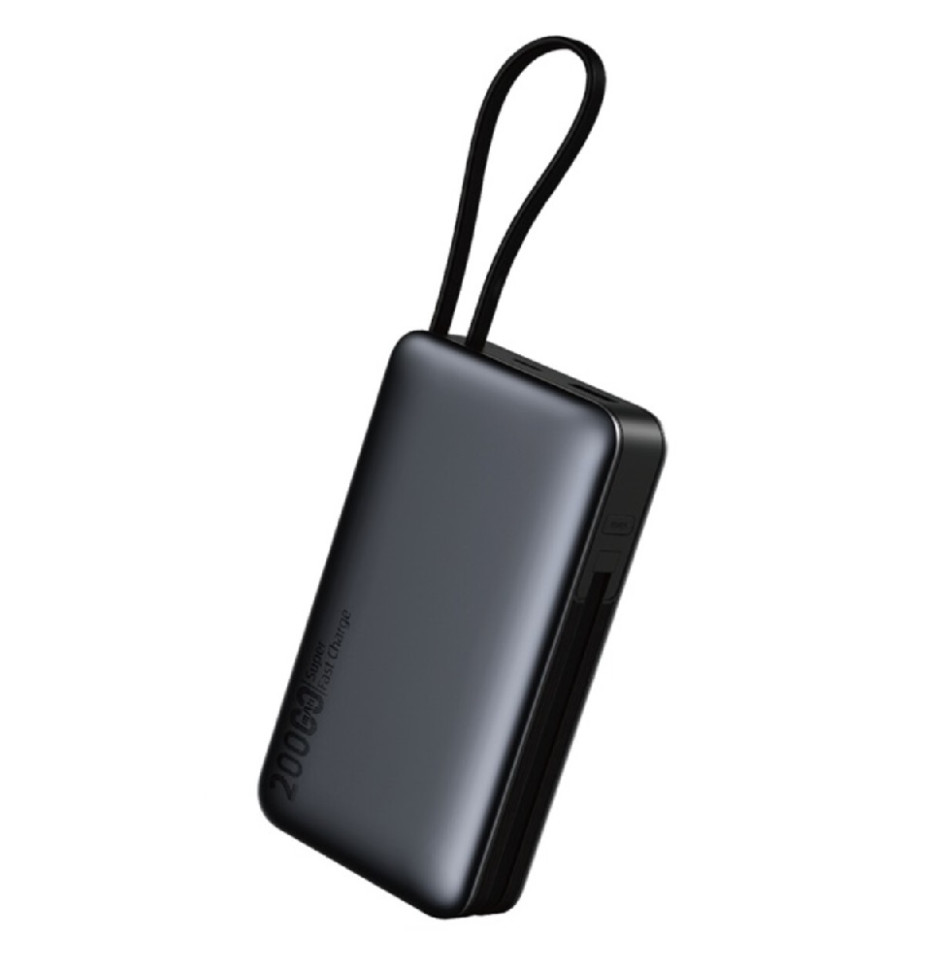 Зовнішній акумулятор WUW Y45 （PD22.5W quick charge) 20000mAh Black (Y45)