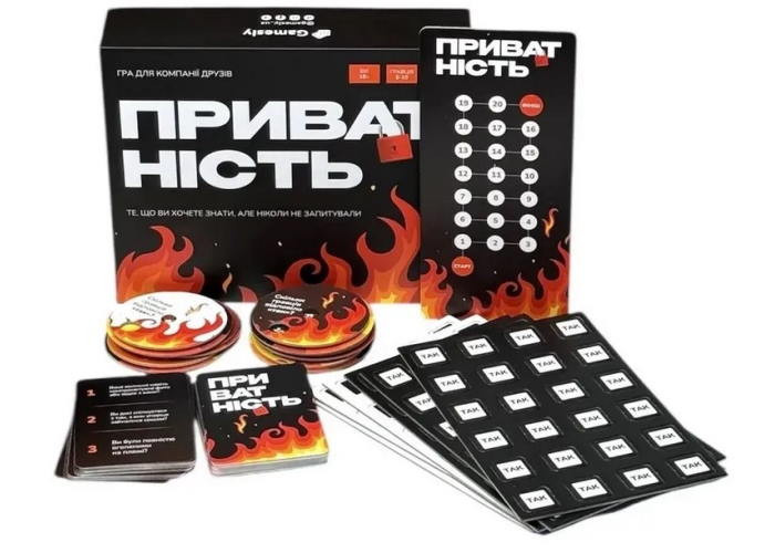 Настільна гра Gamesly Приватність (укр.) (ВР_ПРВТ)
