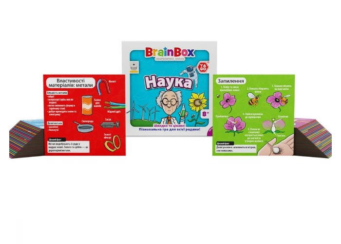 Настільна гра YaGo BrainBox Наука (укр.) (BZZBRSC01UA)