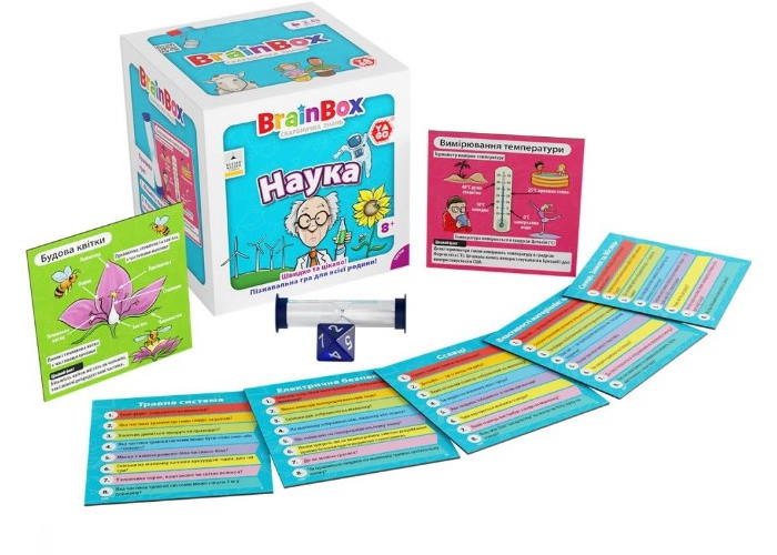 Настільна гра YaGo BrainBox Наука (укр.) (BZZBRSC01UA)