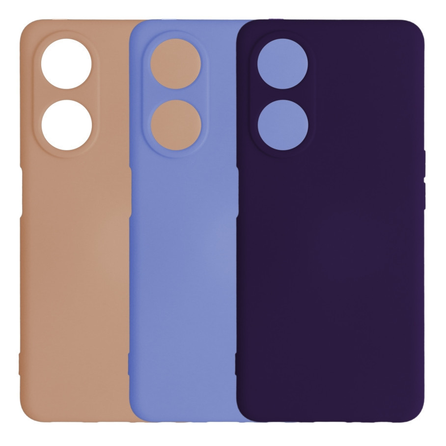 Чохол Silicone Cover Full Camera (A) для Oppo A98 34.Purple