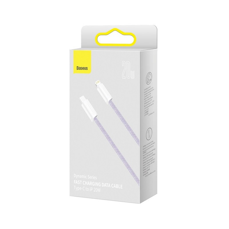 Кабель Baseus Dynamic 2 Series Fast Charging Data Cable Type-C to iP 20W 2m Purple (CALD040305)