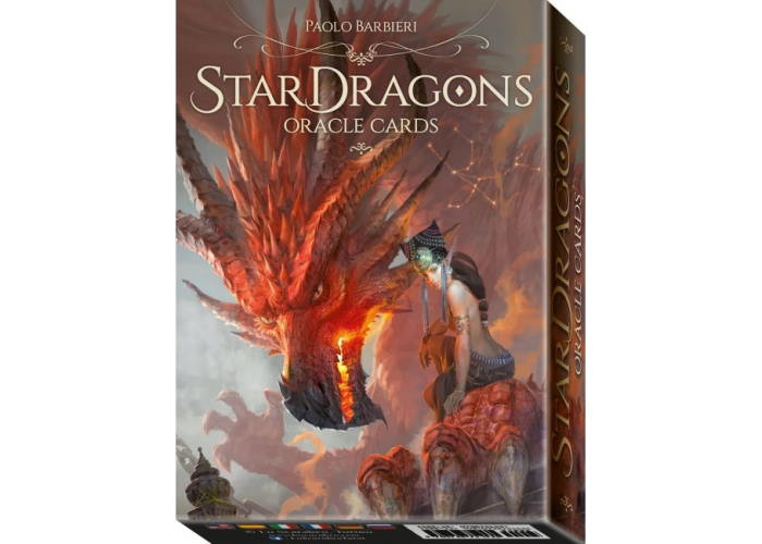 SCARABEO Карти Оракул Зоряні дракони (StarDragons Oracle Tarot by Paolo Barbieri) (ВР_КТОЗД)