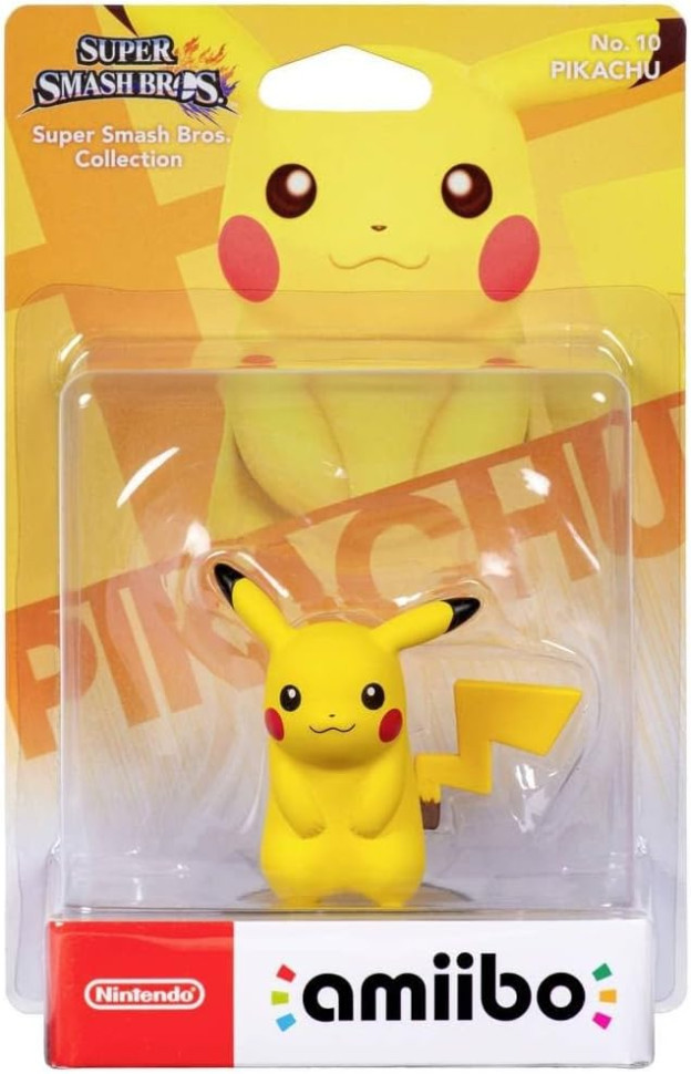 Фігурка Nintendo Amiibo Super Smash Bros. Collection Pikachu No.10 (випуск 20XX)