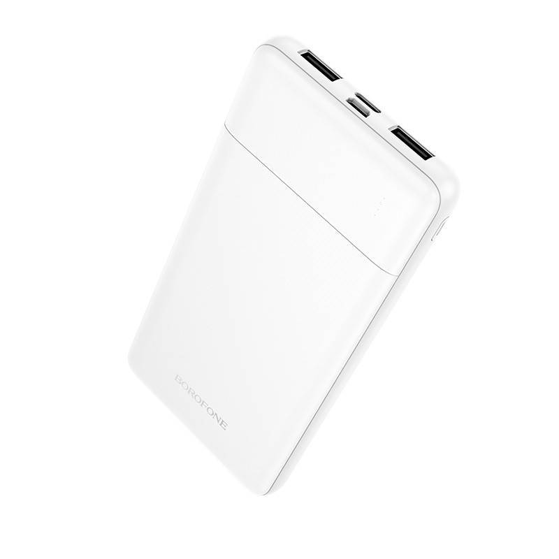 Зовнішній акумулятор BOROFONE BJ88 Clever power bank(10000mAh) White (6941991126987)