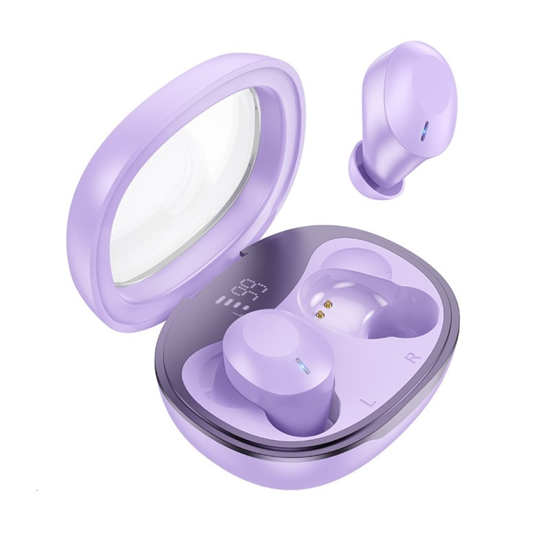 Бездротові навушники HOCO EQ3 Smart true wireless BT headset Purple (6931474798589)