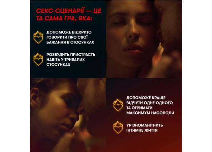 Настільна гра Оrner Секс-сценарії (укр.) (orner-2866)