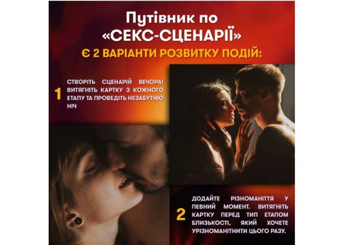 Настільна гра Оrner Секс-сценарії (укр.) (orner-2866)