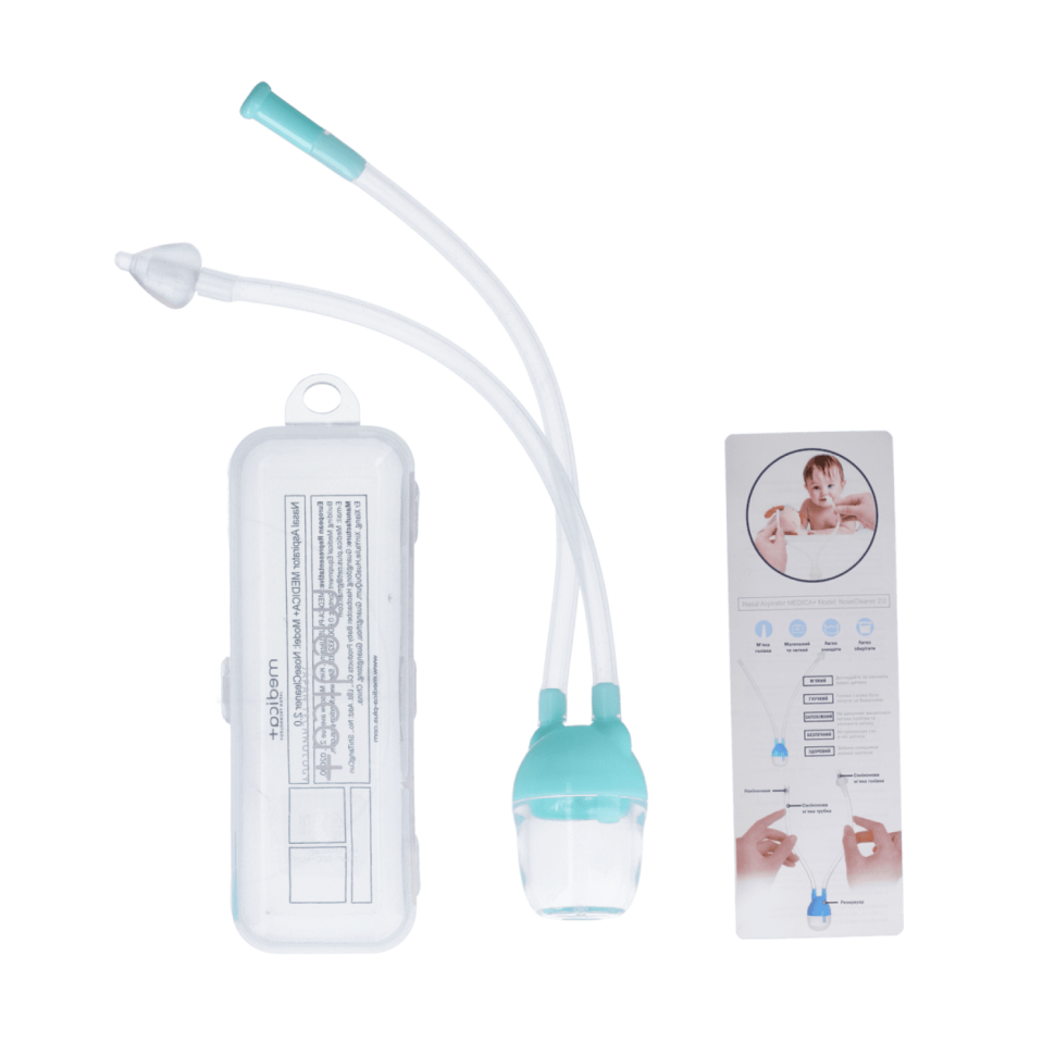 Механічний назальний Аспіратор NoseCleaner 2.0 (Medica+)