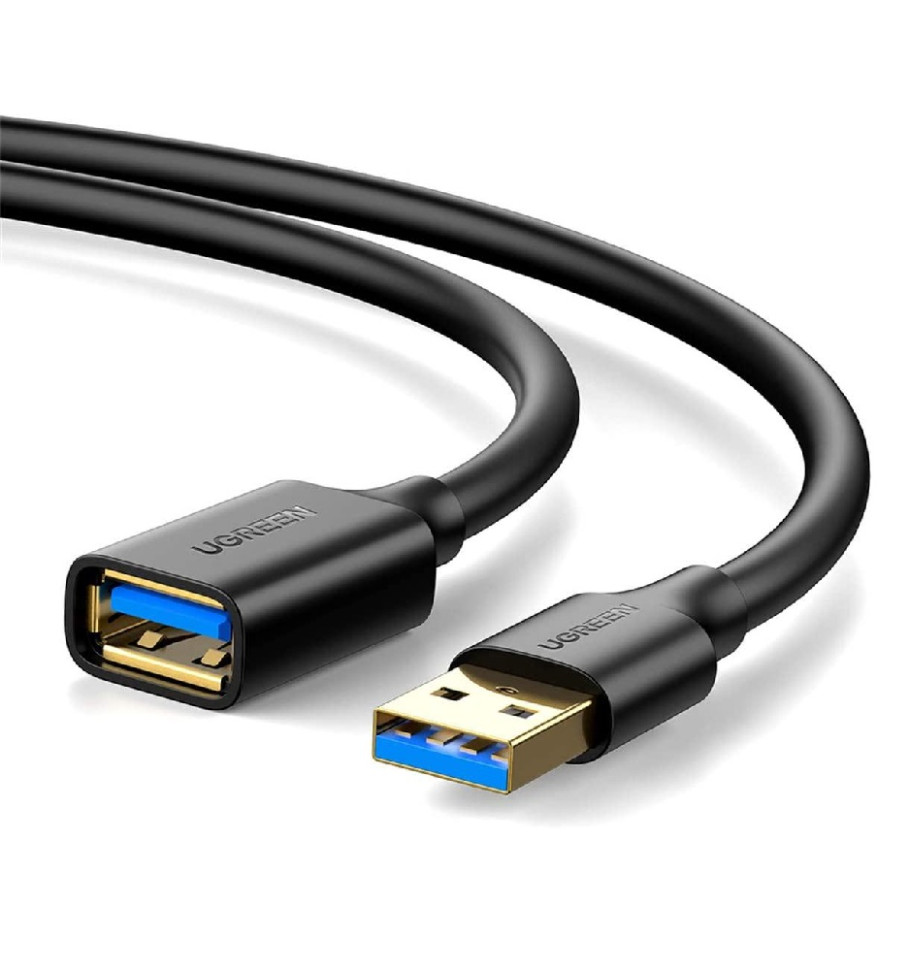 Подовжувач UGREEN US129 USB 3.0 Extension Male Cable 2m (Black) (UGR-10373) (UGR-10373)