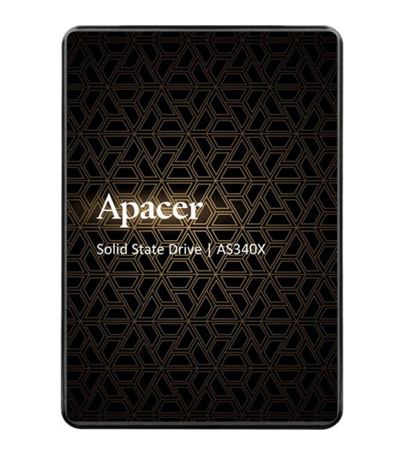 Накопичувач SSD Apacer AS340X 960GB 2.5" 7mm SATAIII 3D NAND Read/Write: 550/520 MB/sec (AP960GAS340XC-1)
