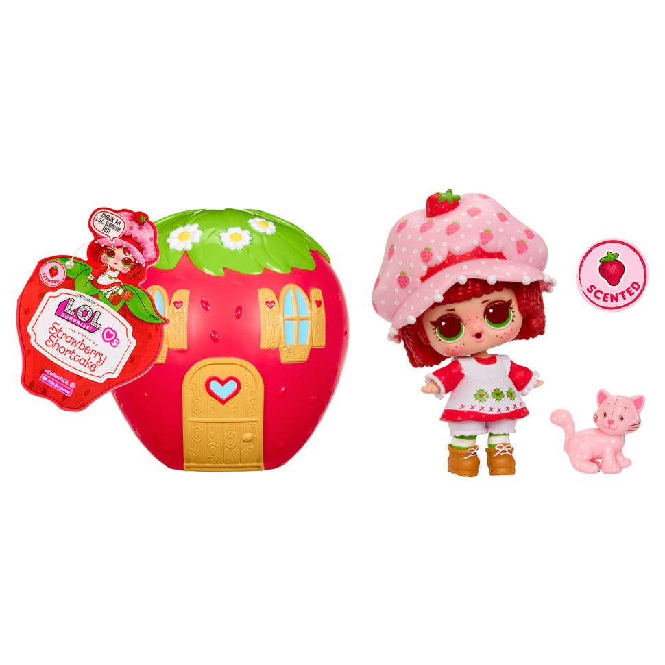 Ігровий набір з лялькою L.O.L. SURPRISE! серії "Loves Strawberry Shortcake"  -  ШАРЛОТТА-СУНИЧКА ТА ДРУЗІ