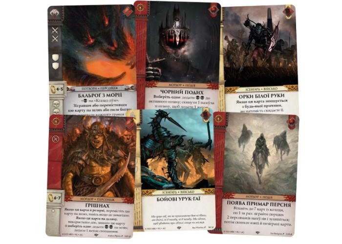 Настільна гра Geekach Games Війна Персня. Карткова гра - Проти тіні (War of the Ring: The Card Game - Against the Shadow) (укр.) + унікальне промо! (GKCH175we)