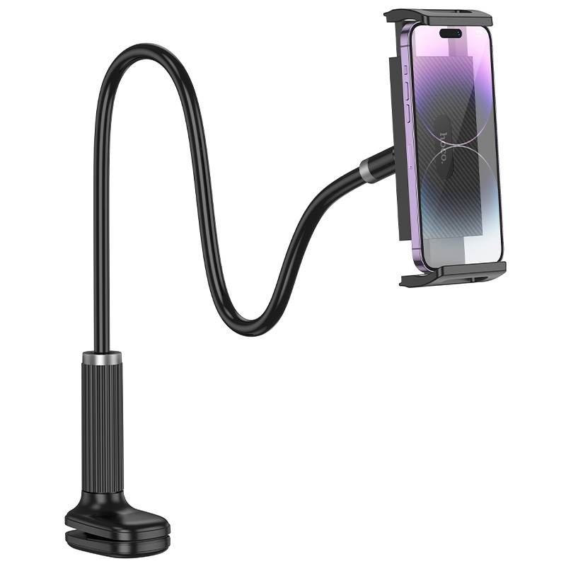 Тримач для телефона HOCO HD10 Bamboo lazy stand Black (6942007639224)