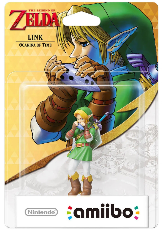 Фігурка Nintendo Amiibo Link Ocarina of Time (Link персонаж) The Legend of Zelda Collection
