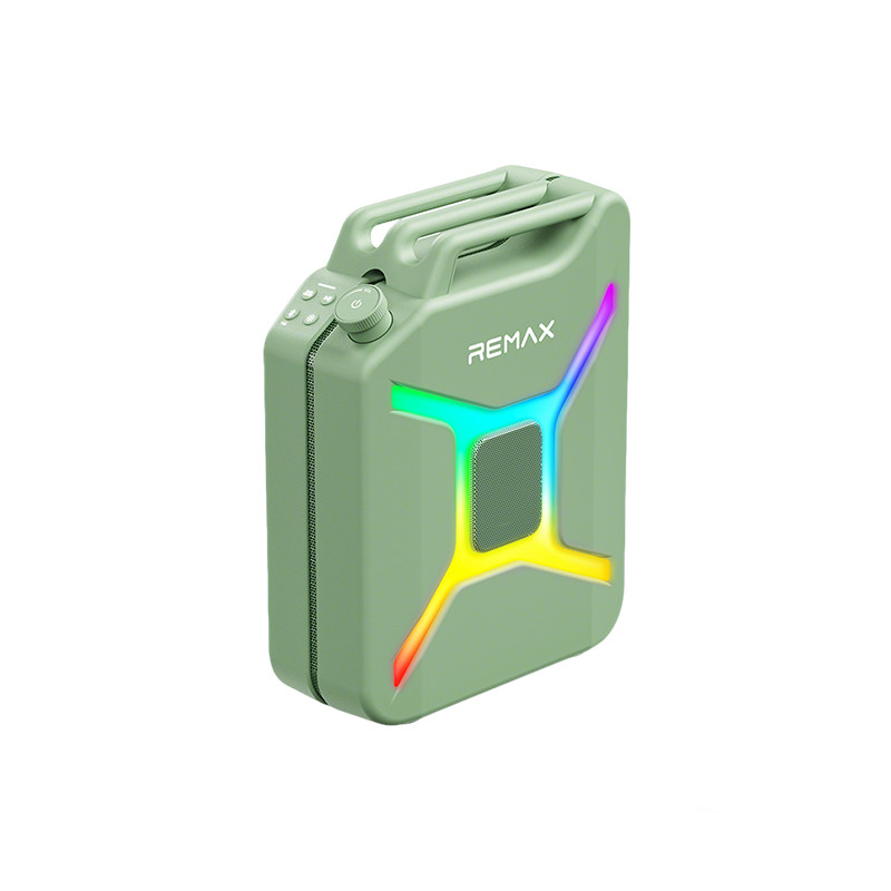Портативна колонка REMAX RB-X6 Outdoor Party Wireless Portable Speaker,120W, Green (6954851261056)