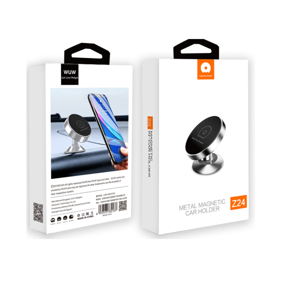 Автотримач для телефона WUW-Z24 Black (6972573332137)