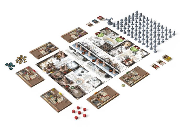 Настільна гра Geekach Games Зомбіцид. Біла смерть (Zombicide: White Death) (укр.) (GKCH234wd)