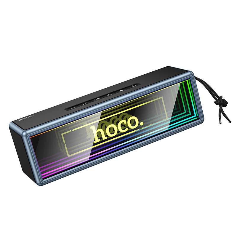 Портативна колонка HOCO HC40 Luz sports BT speaker, 10W*2, Black (6942007666268)
