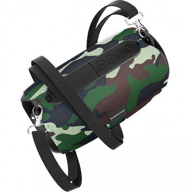 Портативна колонка BOROFONE BR4 Horizon sports wireless speaker Camouflage Green (6931474718242)