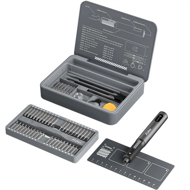 Електровикрутка Xiaomi Duke E3 electric screwdriver set gray (E3)