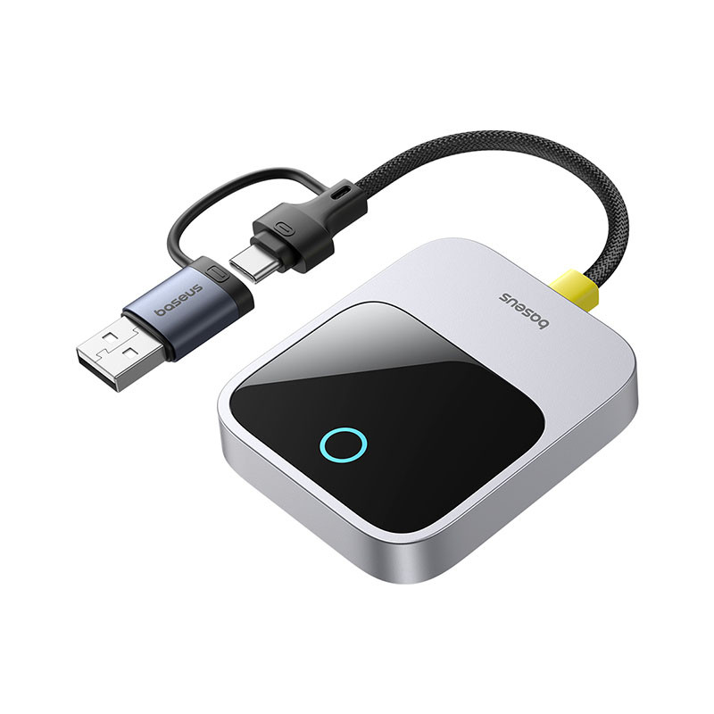 Адаптер Baseus SafeJourney Series Wireless CarPlay Adapter Space Grey (C10745100813-00)
