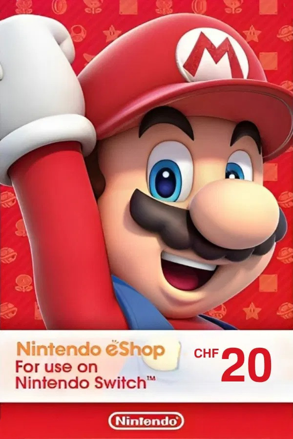Nintendo eShop Card 20 CHF | Switzerland (ключ активації)