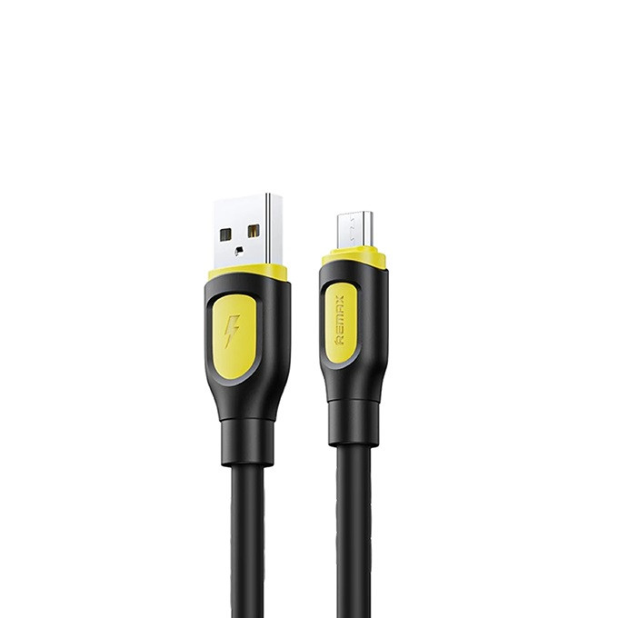 Кабель REMAX Ruinay Series 2.4A Fast Charging Data Cable 1M RC-C113 A-M-Black (6954851219538)