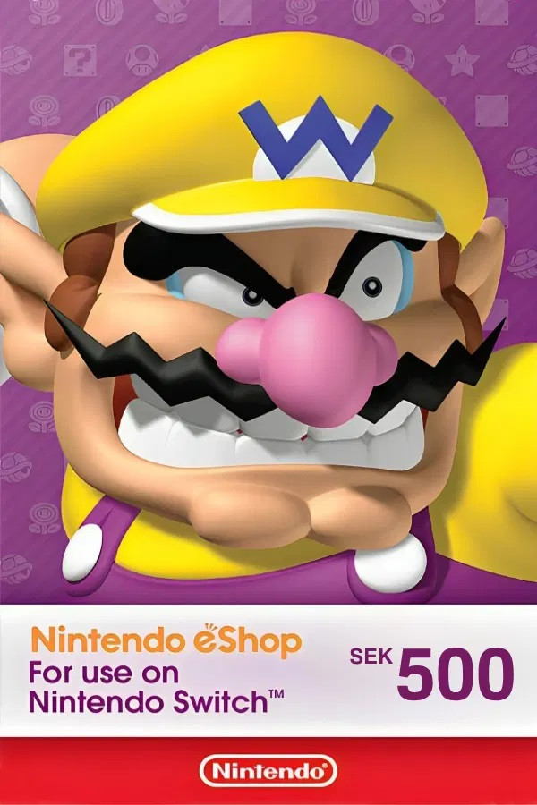 Nintendo eShop Card 500 SEK | Sweden (ключ активації)