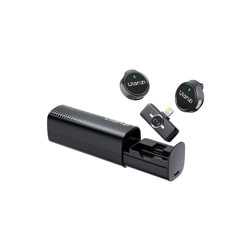 Бездротова мікрофонна система Ulanzi A21 Wireless Microphone Black (A054)