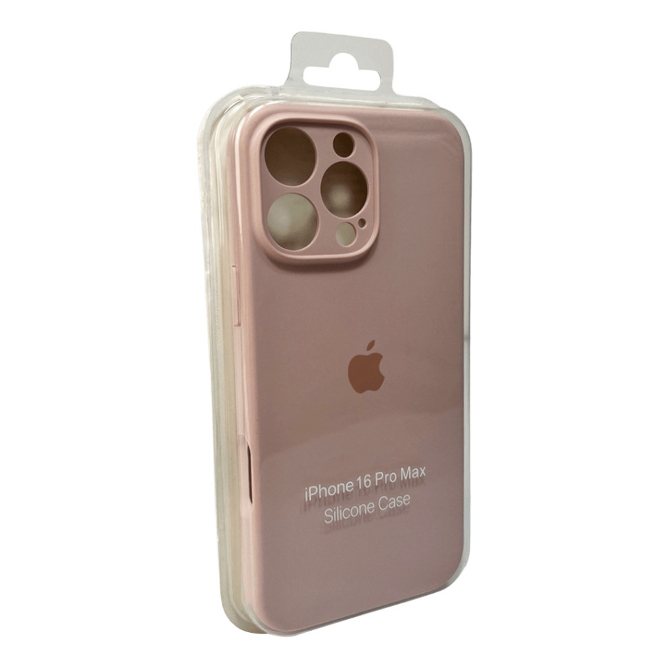 Чохол для смартфона Silicone Full Case AA Camera Protect for Apple iPhone 16 Pro Max 15,Pink Sand (FullAAi16PM-15)