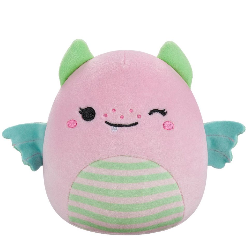 М'яка іграшка SQUISHMALLOWS - РОЖЕВИЙ ДИНО (19 cm)