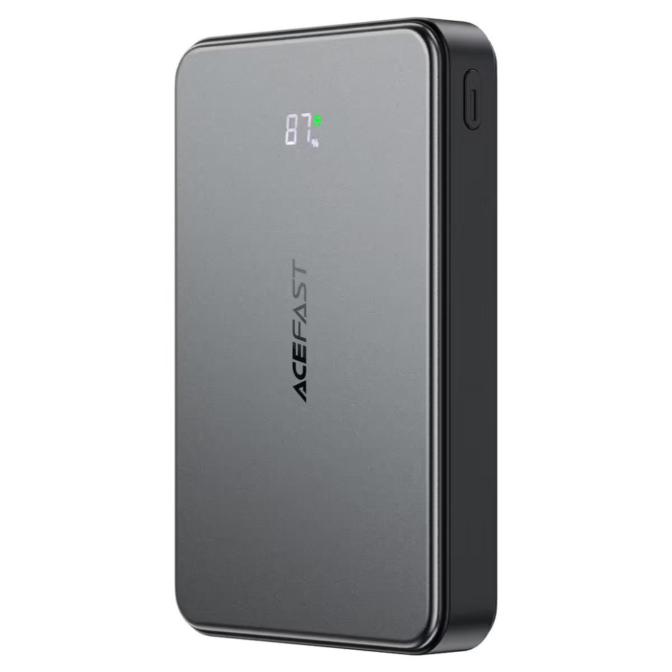 Зовнішній акумулятор ACEFAST M31-10000 22.5W magnetic fast charging power bank with cable Black (6974316286011)