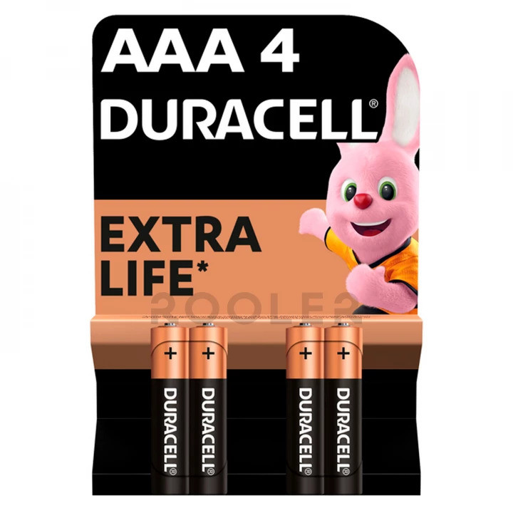 Батарейка DURACELL LR03 (АAA) MN2400 1x4 шт (157186)