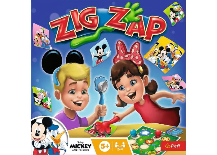 Настільна гра Trefl Зіг - Зап. Дісней (Zig Zap Disney) (02438)