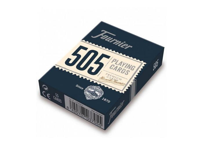 Fournier Карти гральні Fournier 505 Standard Index (red, blue) (ВР_КИФ505)