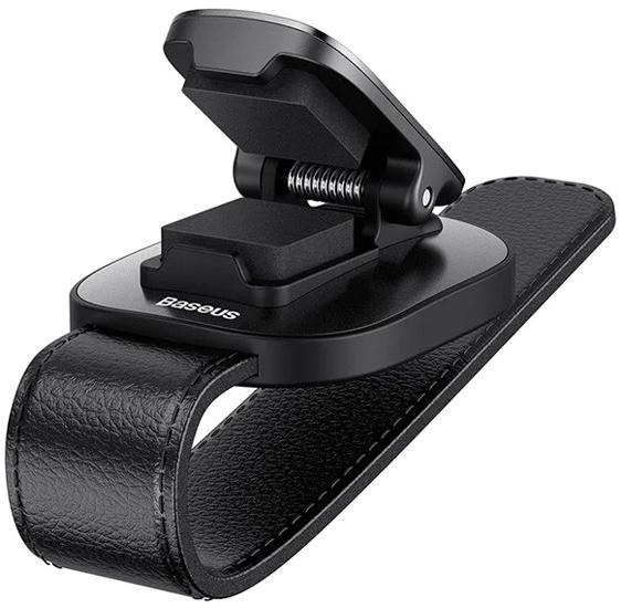 Автомобільний тримач для окуляр Baseus Platinum Vehicle eyewear clip（clamping type）Black (ACYJN-B01)