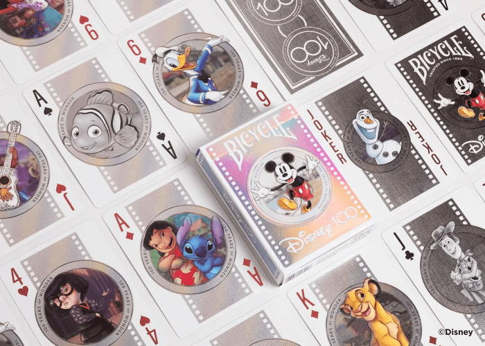 United States Playing Card Company Карти гральні Bicycle Disney 100 Year Anniversary Standard Index (limited edition) (ВР_КГБД100)