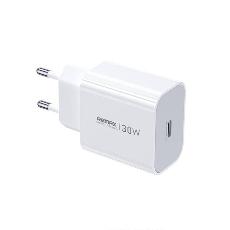 Мережевий зарядний пристрій REMAX Huiying GaN Fast Charging Charger CA09(C30W) EU-white (6954851252085)